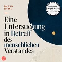 Produktbild: Eine Untersuchung in Betreff des menschlichen Verstandes