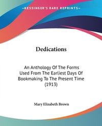 Produktbild: Dedications