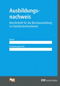 Produktbild: Ausbildungsnachweis Dachdeckerhandwerk