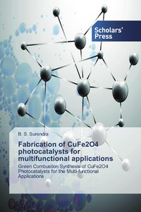 Produktbild: Fabrication of CuFe2O4 photocatalysts for multifunctional applications