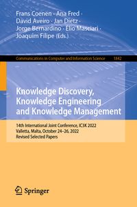 Produktbild: Knowledge Discovery, Knowledge Engineering and Knowledge Management