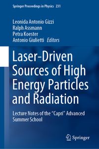 Produktbild: Laser-Driven Sources of High Energy Particles and Radiation