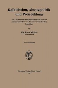Produktbild: Kalkulation, Absatzpolitik und Preisbildung