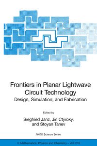 Produktbild: Frontiers in Planar Lightwave Circuit Technology