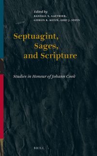 Produktbild: Septuagint, Sages, and Scripture