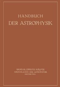 Produktbild: Handbuch der Astrophysik