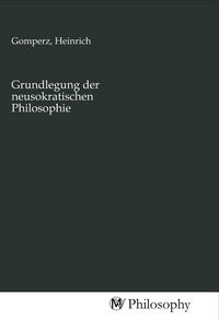 Produktbild: Grundlegung der neusokratischen Philosophie