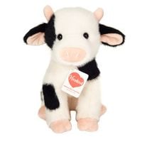 Produktbild: Teddy Hermann 91734 - Kuh Smilla, schwarz/wei&szlig;, Pl&uuml;sch, 25 cm
