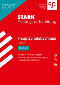 Produktbild STARK Deutsch - Hauptschulabschluss 2027 Hessen - Prüfungsvorbereitung
