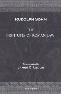 Produktbild: The Institutes of Roman Law