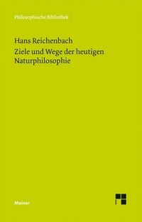 Produktbild: Ziele und Wege der heutigen Naturphilosophie