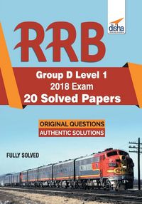 Produktbild: RRB Group D Level 1 2018 Exam 20 Solved Papers