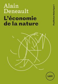 Produktbild: L'economie de la nature