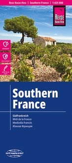 Produktbild: Reise Know-How Landkarte Südfrankreich / Southern France (1:425.000)
