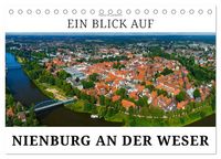 Produktbild: Ein Blick auf Nienburg an der Weser in Farbe (Tischkalender 2027 DIN A5 quer), CALVENDO Monatskalender