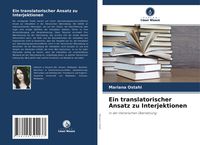 Produktbild: Ein translatorischer Ansatz zu Interjektionen