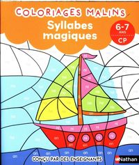 Produktbild: Coloriages malins : syllabes magiques, 6-7 ans, CP