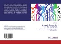 Produktbild: Acoustic Properties of Bio-Materials