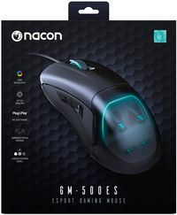 Bild vom Artikel NACON Esport Gaming Mouse GM-500ES, Gaming-Maus, max. 5000 dpi, schwarz vom Autor 