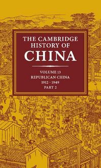 Produktbild: The Cambridge History of China, Volume 13