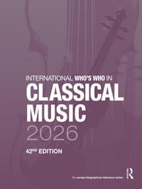 Produktbild: International Who's Who in Classical Music 2026