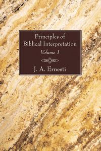 Produktbild: Principles of Biblical Interpretation, 2 Volumes