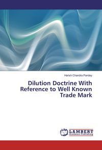Produktbild: Dilution Doctrine With Reference to Well Known Trade Mark