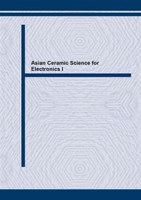 Produktbild: Asian Ceramic Science for Electronics I