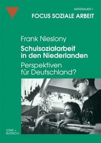 Produktbild: Schulsozialarbeit in den Niederlanden