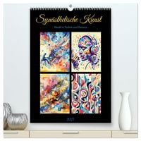 Produktbild: Syn&auml;sthetische Kunst - Musik in Farben und Formen (hochwertiger Premium Wandkalender 2027 DIN A2 hoch), Kunstdruck in Hochglanz