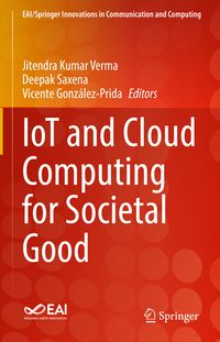 Produktbild: IoT and Cloud Computing for Societal Good