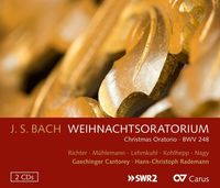 Bild vom Artikel Mühlemann/Richter/Nagy/Rademann/Gaechinger Cantor.: Weihnach vom Autor Johann Sebastian Bach