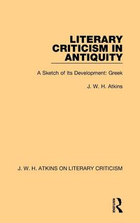 Produktbild: Literary Criticism in Antiquity