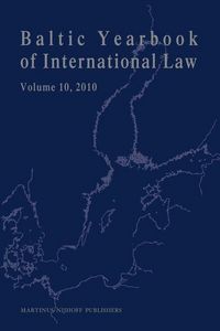 Produktbild: Baltic Yearbook of International Law, Volume 10 (2010)
