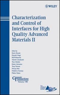Produktbild: Characterization and Control of Interfaces for High Quality Advanced Materials II