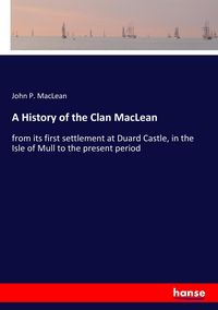 Produktbild: A History of the Clan MacLean