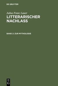 Produktbild: Zur Mythologie