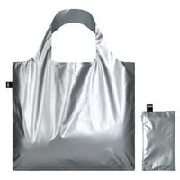 Produktbild: METALLIC Silberne Tasche mit Zipp-Tasche
