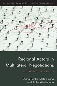 Produktbild: Regional Actors in Multilateral Negotiations