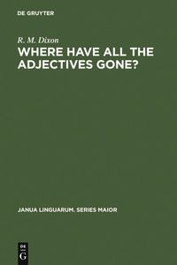 Produktbild: Where have All the Adjectives Gone?