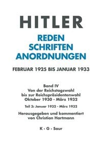 Produktbild: Januar bis M&auml;rz 1932
