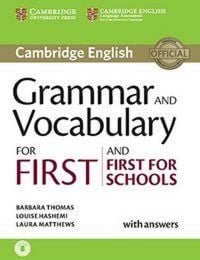 Produktbild: Grammar and Vocabulary for First and First for Schools Book with Answers and Audio