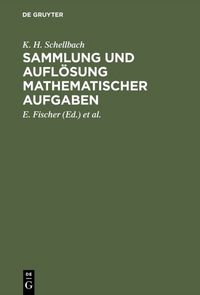 Produktbild: Sammlung und Aufl&ouml;sung mathematischer Aufgaben