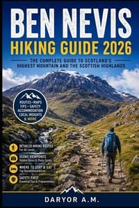 Produktbild: Ben Nevis Scotland Hiking Guide 2026