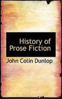 Produktbild: History of Prose Fiction
