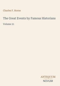Produktbild: The Great Events by Famous Historians