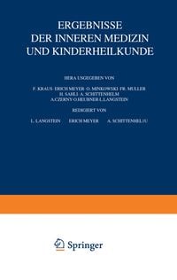Produktbild: Ergebnisse der inneren Medizin und Kinderheilkunde