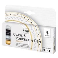 Produktbild: KREUL Glass & Porcelain Pen 4er Set Glamour