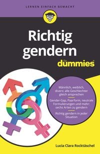Produktbild: Richtig gendern f&uuml;r Dummies