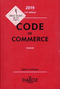 Produktbild: Code de Commerce Annote (Edition 2019)